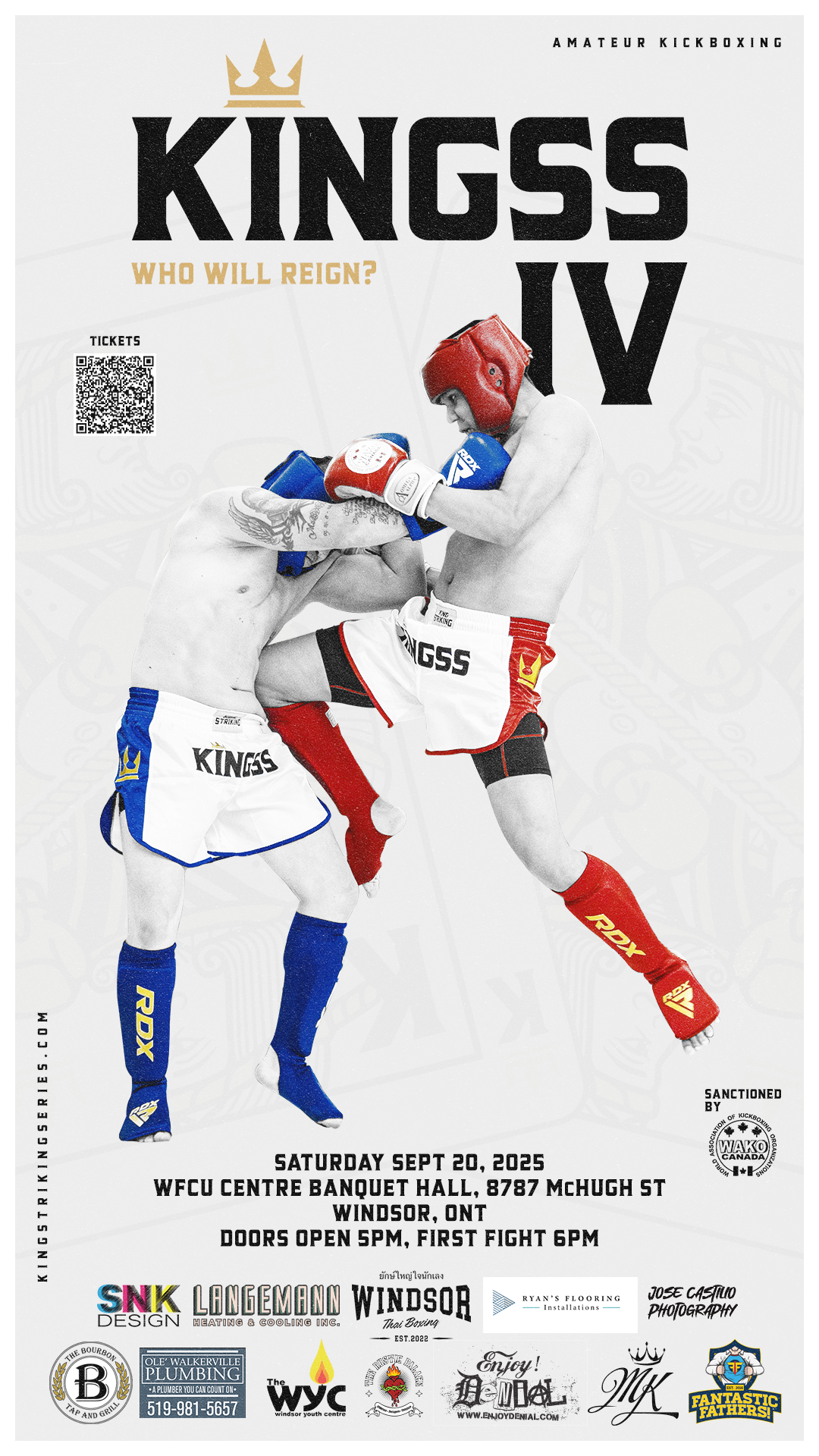 KINGSS IV Official Event Poster