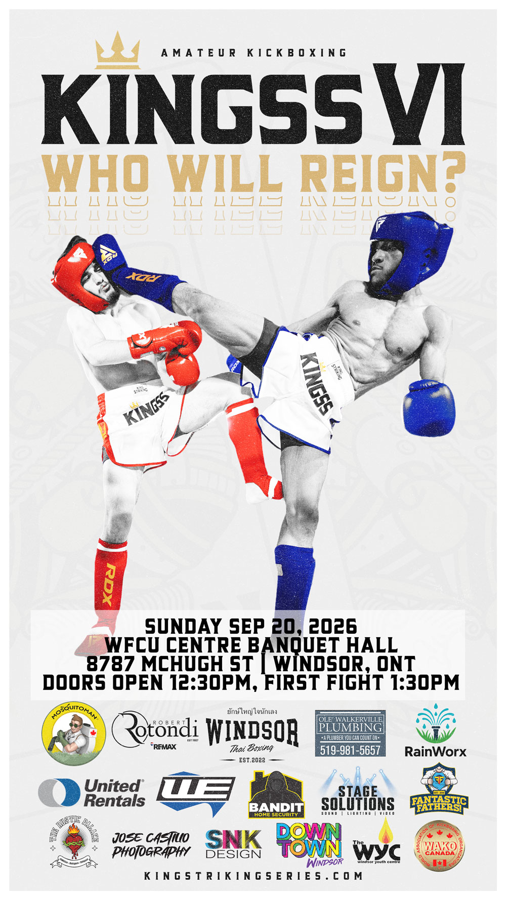 KINGSS VI Official Event Poster
